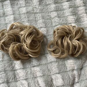 Blonde Hair Scrunchies